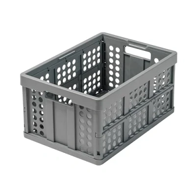 Image of Clax® crate folding box basket collapsible 45 Litres Food safe