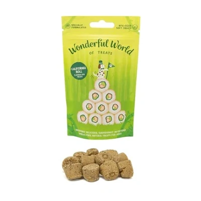 Image of Wonderful World of Treats for Dogs (12 x 50g, Sushi Multi Pack (4 each sushi))