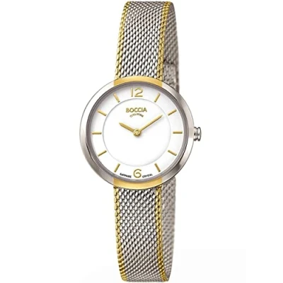 Image of Boccia Women&#039;s Analogue Quartz Watch with Stainless Steel Strap 3266 06