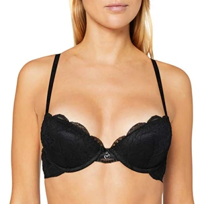 Image of Emporio Armani Pushup bra, Women&#039;s, Size: 38B, Nero