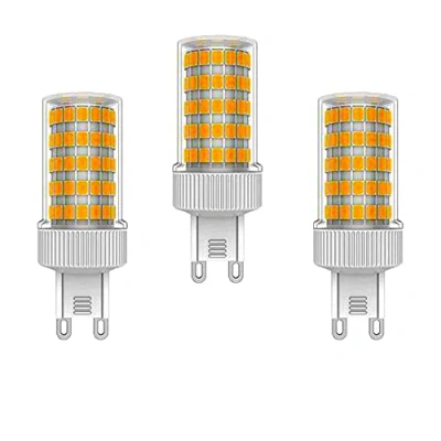 Image of ZHIYUE 3 pcs G9 10W Led Bulb Equivalent Halogen Bulbs 100W 1000LM Energy Saving Light Socket Lamp AC 220 240V Non Dimmable Warm White 3000K Capsule