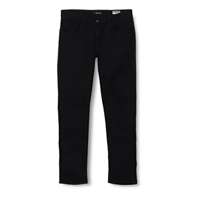 Image of Blend Men&#039;s Twister Straight Slim Fit Jeans, 200300/Denim Raw Black, 32 W/34 L