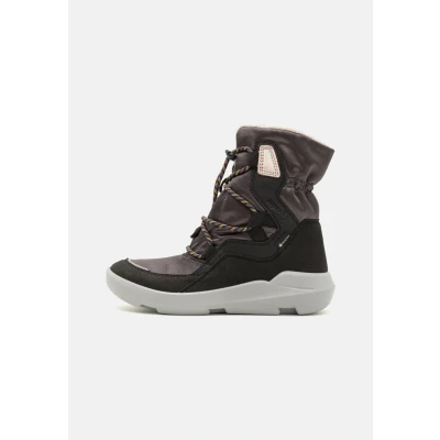 Image of Superfit Twilight Winter boots for kids, Size: 4/4.5, Schwarz/grau Leather/synthetics