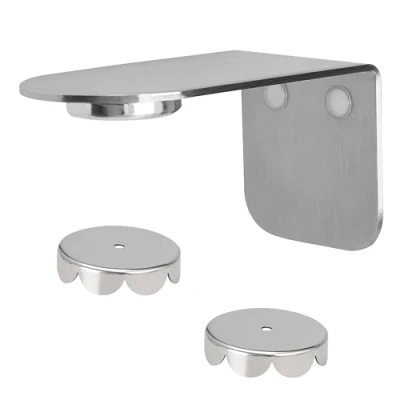 Image of bremermann Soap Holder (SOAP_DISH) Magnetic, Free Hanging Matte Stainless Steel For Sink, Shower, Bathtub, Kitchen