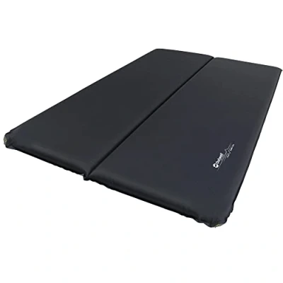 Image of Outwell Sleepin Double 7.5cm Self Inflating Mat, Black