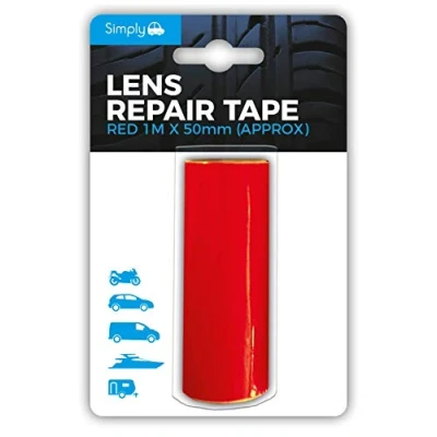 Image of Simply 2253 Lens Tape, Red