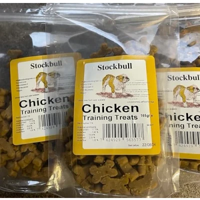 Image of Stockbull Dog Training Treats Chicken (3 x 165g Packets)