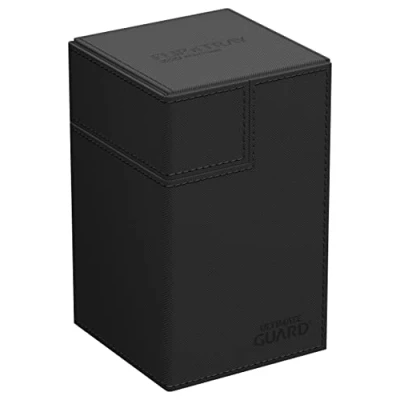 Image of Ultimate Guard Flip`n`Tray 100+ XenoSkin Monocolor Black