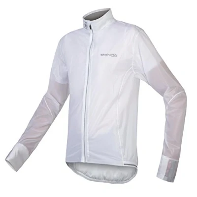 Image of Endura FS260 Pro Adrenaline Race Cape II Jacket Waterproof Man, White XL, Bianco