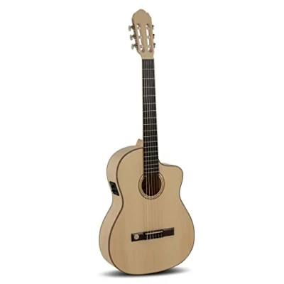 Image of GEWA Classical guitar Pro Natura Silver Samba E Acoustic 4/4 size