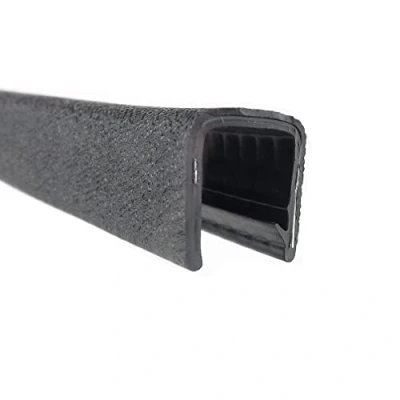 Image of XL Heavy Duty PVC Rubber Trim For 15 17mm Panel Edges Priced Per Metre