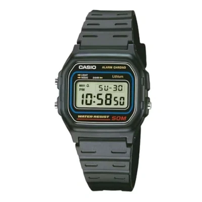 Image of Casio Men&#039;s Digital Japanese Quartz Watch with Resin Strap W 59 1VUX