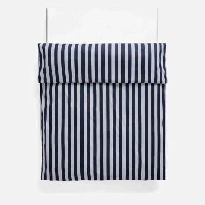 Image of HAY Été Duvet Cover Midnight Blue &amp; Grey King