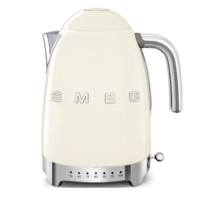 Image of Smeg KLF04CRUK 50s Style Variable Temperature Kettle Cream