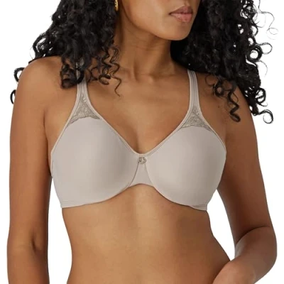 Image of Bali Women&#039;s Passion for Comfort Minimizer Underwire Bra Df3385 Beige 40DD