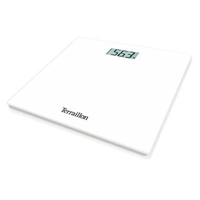 Image of Terraillon Glass Electronic Scale White 150kg
