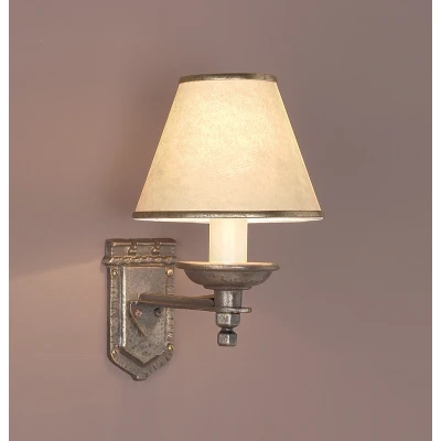 Image of Tudor Wall Light Bronze Lamp (Shade NOT Included)