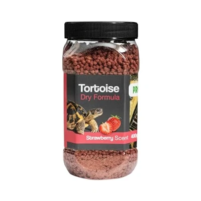 Image of ProRep Tortoise Food 400g Dry Formula Strawberry Flavour Complete Diet