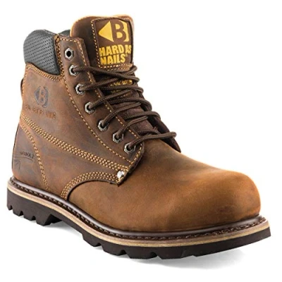 Image of Buckler B425SM Dark Brown Safety Lace Boots Sizes 6 13 (12 UK)