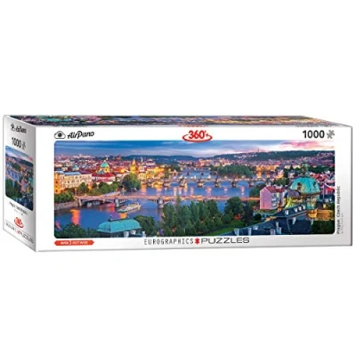 Image of EuroGraphics 6010 5372 Prague, Czech Republic Jigsaw Puzzle, Various, 1000