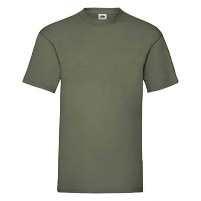 Image of Fruit of the Loom Valueweight T Shirt Various Colour Sets S M L XL XXL 3XL 4XL 5XL, Classic olive,