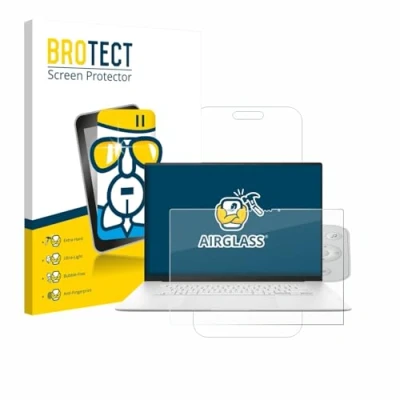 Image of brotect Glass Screen Protector Film compatible with ASUS ZenBook S 16 UM5606 Foil 9H Protection [Scratch Resistant, High Clarity]