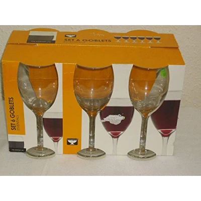 Image of Ravenhead Essentials 300ml Set Of 6 Red Wine Glasses