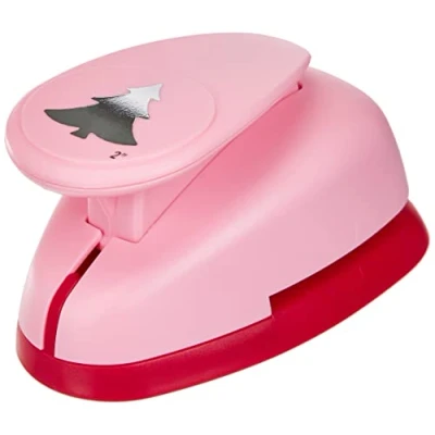 Image of Efco 1794082 Punch XL Fir Tree Pointed 45 x 43 mm, Pink, 20 10 4 cm