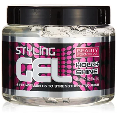 Image of BEAUTY FORMULAS STYLING GEL HOLD &amp; SHINE