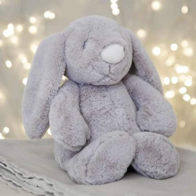 Image of Bambino Grey Soft Plush Bunny Rabbit Toy Large 31cm