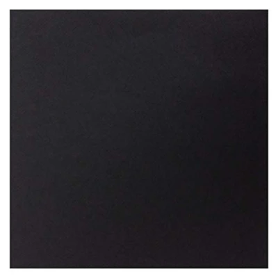 Image of Pack of 50 Premium Quality Linen Feel Airlaid Black Napkins 40cm x
