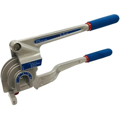 Image of Imperial Tool 370FH Triple Header Tube Bender, 3/16, 1/4, 3/8 and 1/2