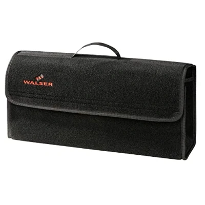 Image of Walser boot Bag Toolbag organiser Size XXL, Needle Felt Organiser, Car Bag, Storage 57x16x21 cm black