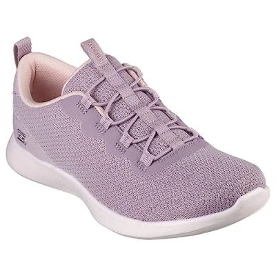 Image of Skechers Women&#039;s Vapor Foam LITE, Lavender Mesh/Pink Trim, 3 UK
