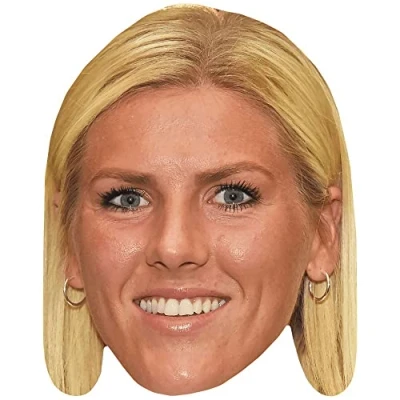 Image of Millie Bright (Smile) Celebrity Mask, Flat Card Face, Fancy Dress Mask