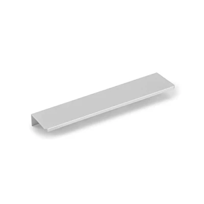 Image of Emuca Setubal Furniture Handle, 128 mm (5 inch), L 198mm (7,8 Aluminium, Matte Anodized, 10 pcs.