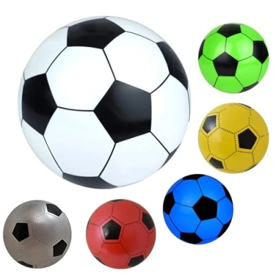 Image of D.A.Y. Republic 4 Pack 8&quot; Kids Soft Lightweight Football Size 5, 20cm PVC Panel for Indoors &amp; Outdoors (4 Pack, 8&quot;/20cm Football)