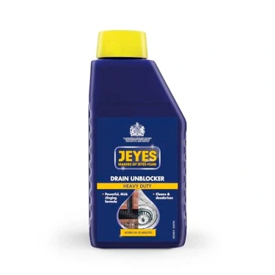 Image of Jeyes Drain Unblocker, Powerful Outdoor Cleaning Fluid, Cleans and Deodorises, 1 Litre