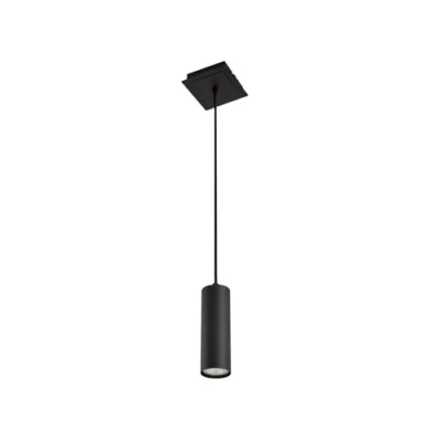 Image of Ceiling Light &#039;Joffrey&#039; dimmable (Modern) in Black Made of Metal for e.g. Living Room &amp; Dining (1 Source, GU10) from Lindby Pendant Lighting, lamp, Hanging lamp