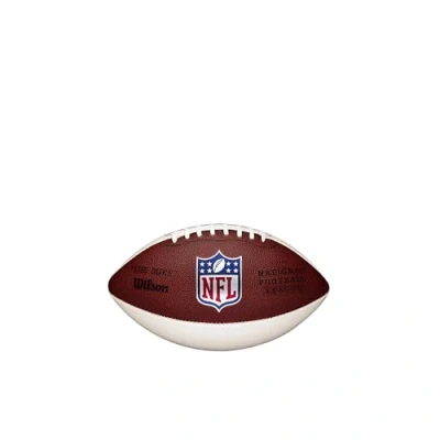 Image of Wilson Mini NFL Autograph 1 Brown, 3 White