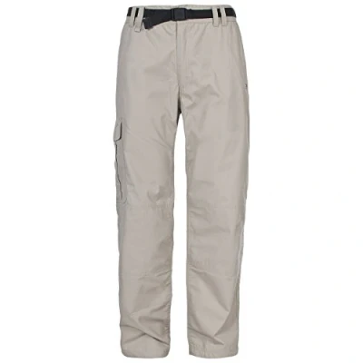 Image of Trespass Clifton, Mushroom, XL, Quick Dry Trousers with UV Protection for Men, X Large, Brown