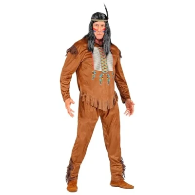 Image of Widmann 11010035 Indian Costume, Brown, L