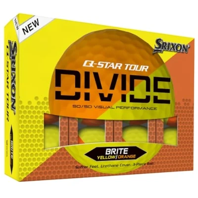 Image of Srixon Q STAR DIVIDE 12 Tour quality golf balls Perfect for short game FastLayer core High ball compression