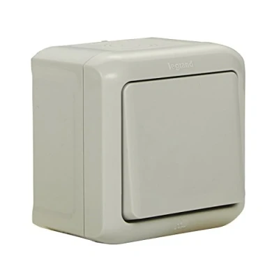 Image of Legrand 782380 Surface Mounted Off Switch Splash proof (IP44) for Mounting on the Wall