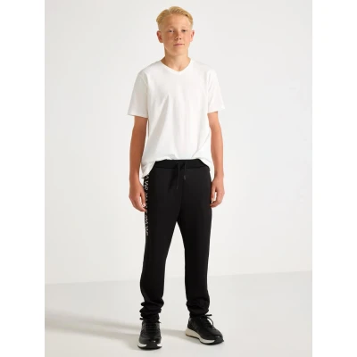 Image of Lindex Trousers Tracksuit bottoms for kids, Size: 10 12y, Black
