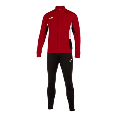Image of Joma Men&#039;s Danube Ii Tracksuit, Red/Black/White, S