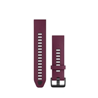 Image of Garmin QuickFit® 20 Silicone Strap One Size, Purple Durable &amp; Comfortable for Running