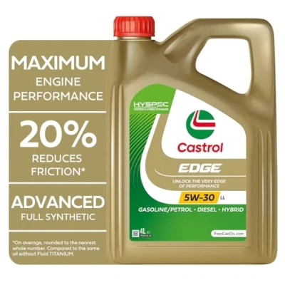 Image of Castrol EDGE 5W 30 LL Engine Oil 4L