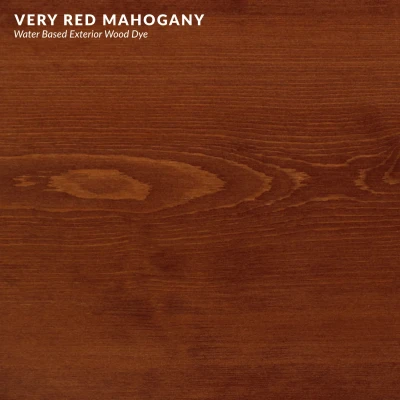 Image of Exterior Wood Dye Traditional Colours Colour: Very Red Mahogany Size: 15ml Tester Pot