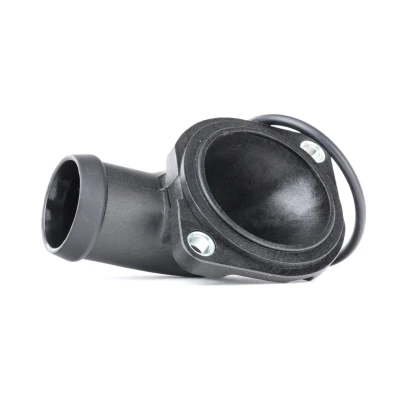 Image of 055121121F, 055121121FS1 Coolant Flange FEBI BILSTEIN 34171 Plastic with seal ring VOLKSWAGEN: Jetta 2, GOLF 1 Cabriolet, 1, AUDI: Coupe B3